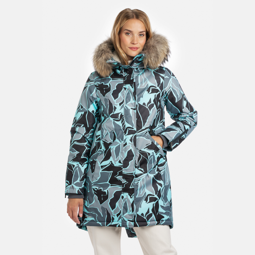Sieviešu  parka VIVIAN 1, gaiši zils 54156, XL