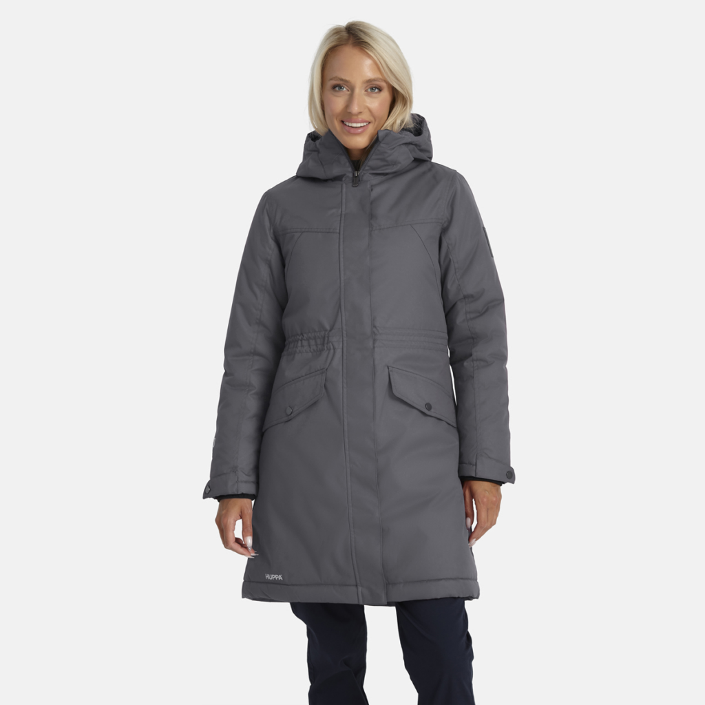 Sieviešu  parka MINNA, tumši pelēks 50018, 3XL