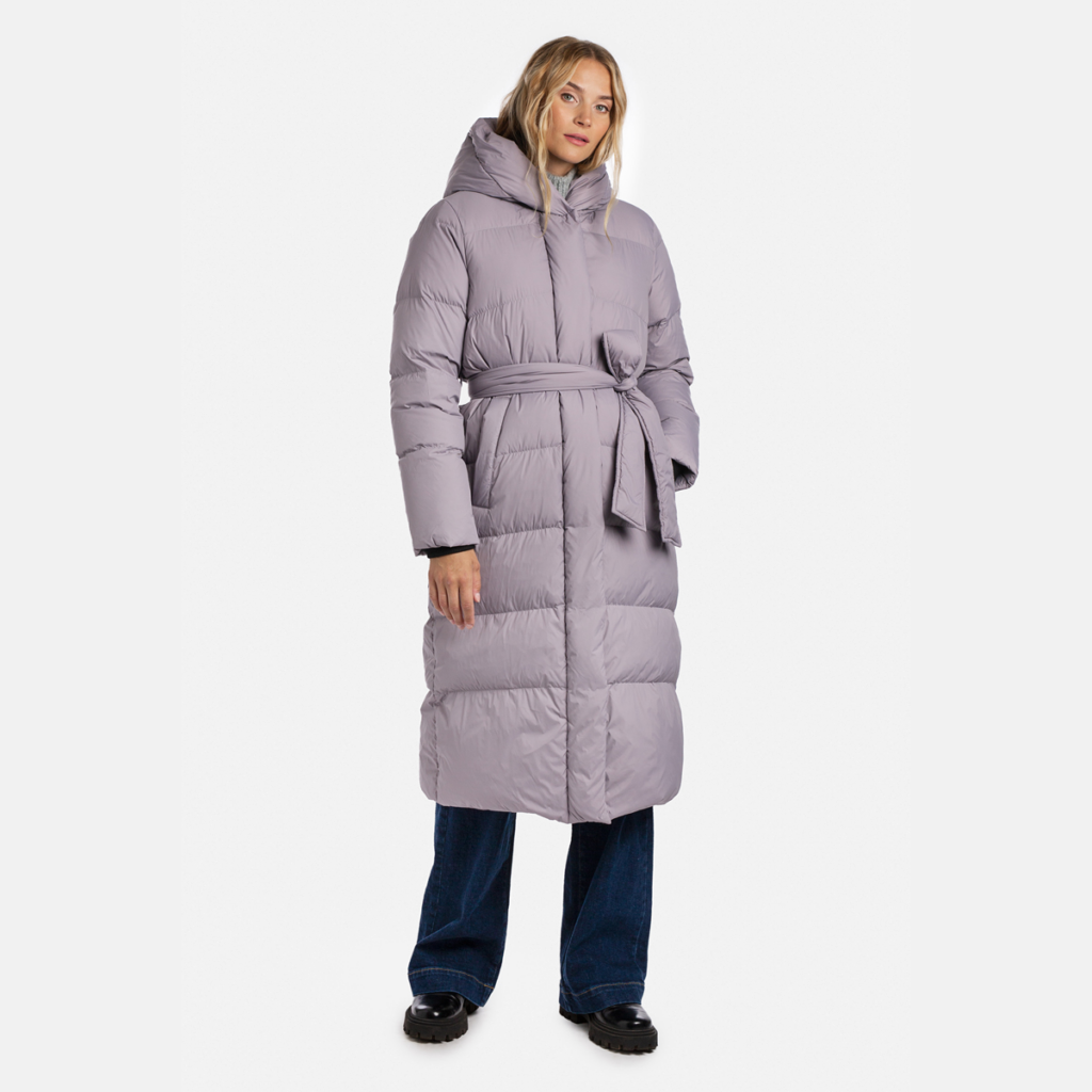 Sieviešu  dūnu mētelis AIDA, lavandas pelēks 40098, XXL