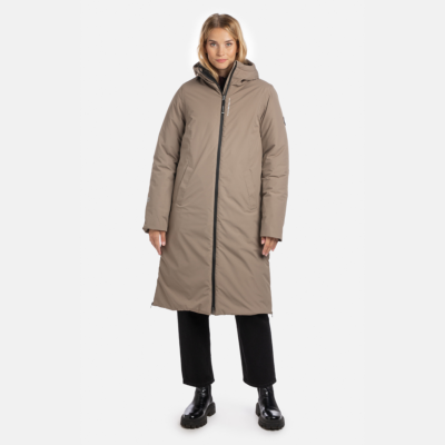 Sieviešu mētelis EIRA, bēšigs 70031, XXL
