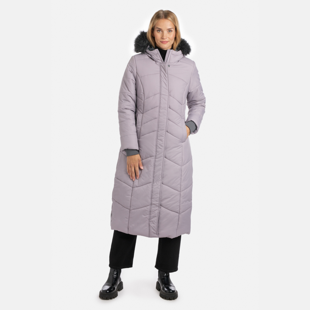 Sieviešu mētelis YESSE, lavandas pelēks 40098, XL