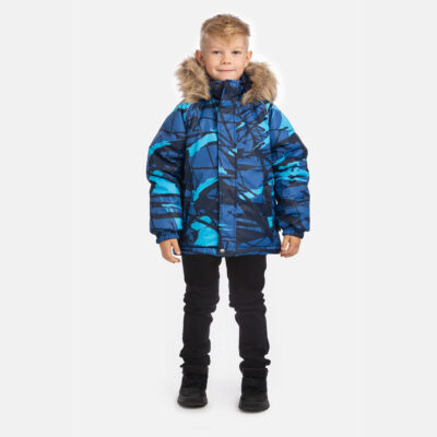 Dark blue (patterned)