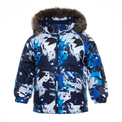 Dark blue (patterned)