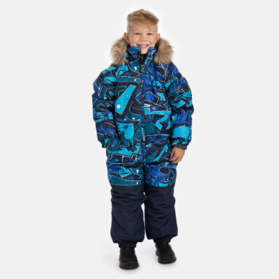 Dark blue (patterned)