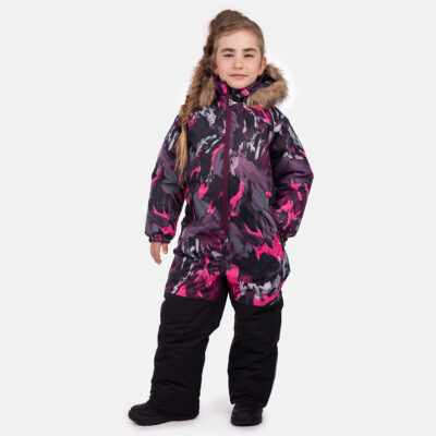 Neon pink (patterned)
