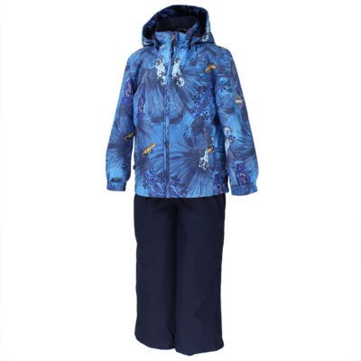Dark blue (patterned)