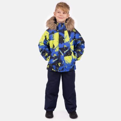 Dark blue (patterned)
