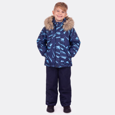 Dark blue (patterned)