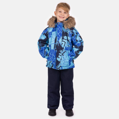 Blue (patterned)
