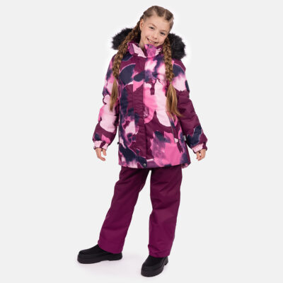 Burgundy (patterned)